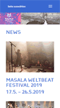 Mobile Screenshot of masala-festival.de